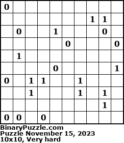 Binary Puzzle
