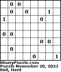 Binary Puzzle