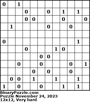 Binary Puzzle