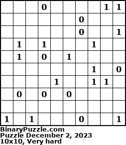 Binary Puzzle