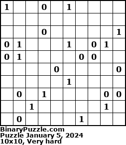 Binary Puzzle
