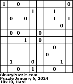 Binary Puzzle