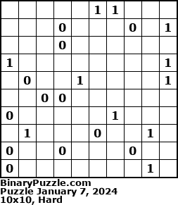 Binary Puzzle