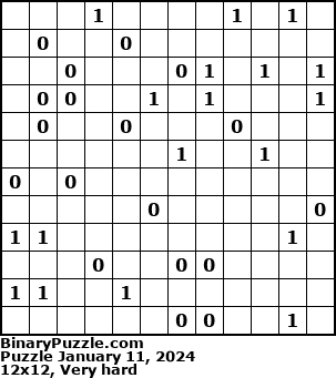 Binary Puzzle