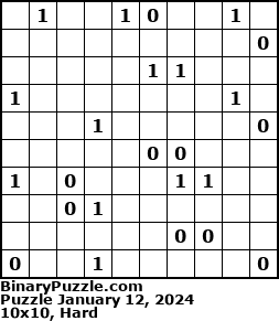 Binary Puzzle
