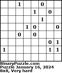 Binary Puzzle