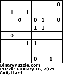 Binary Puzzle