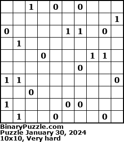 Binary Puzzle