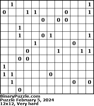 Binary Puzzle