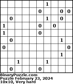 Binary Puzzle