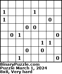 Binary Puzzle