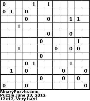 Binary Puzzle