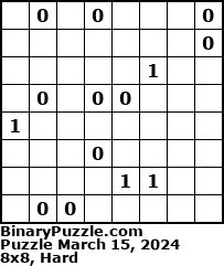 Binary Puzzle