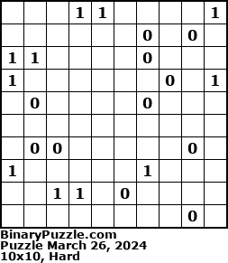 Binary Puzzle