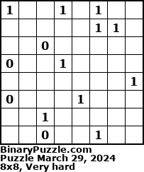 Binary Puzzle