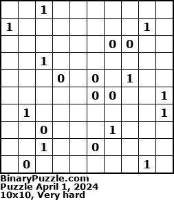 Binary Puzzle