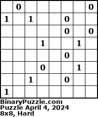 Binary Puzzle