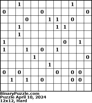 Binary Puzzle