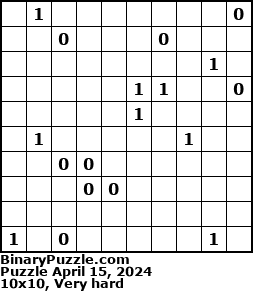 Binary Puzzle