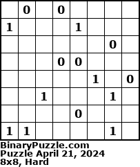 Binary Puzzle