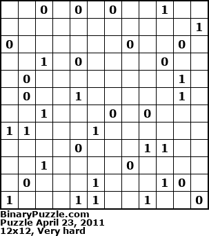 Binary Puzzle