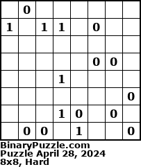 Binary Puzzle