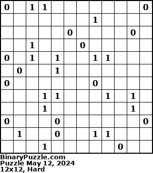 Binary Puzzle