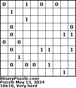 Binary Puzzle