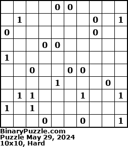 Binary Puzzle