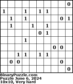 Binary Puzzle