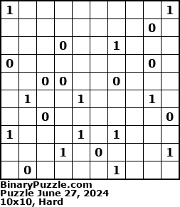 Binary Puzzle