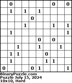 Binary Puzzle