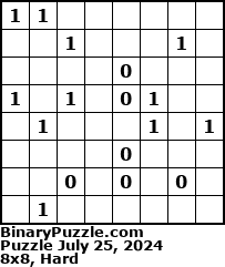 Binary Puzzle