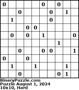 Binary Puzzle