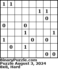 Binary Puzzle