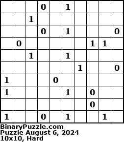 Binary Puzzle