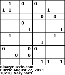 Binary Puzzle