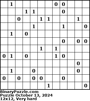 Binary Puzzle