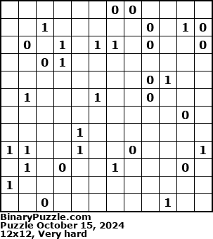 Binary Puzzle