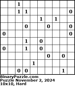 Binary Puzzle