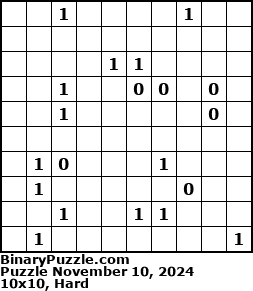 Binary Puzzle