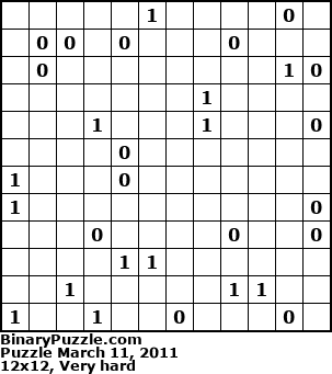 Binary Puzzle
