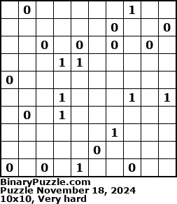 Binary Puzzle