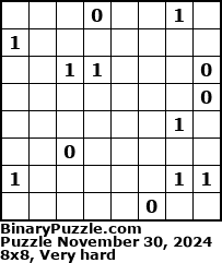 Binary Puzzle