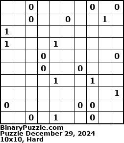 Binary Puzzle
