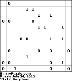 Binary Puzzle