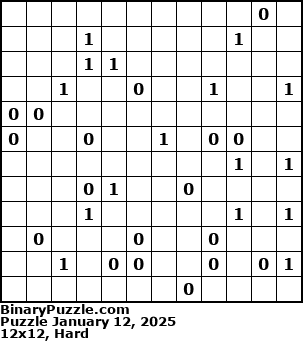 Binary Puzzle