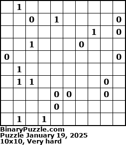 Binary Puzzle