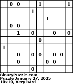 Binary Puzzle