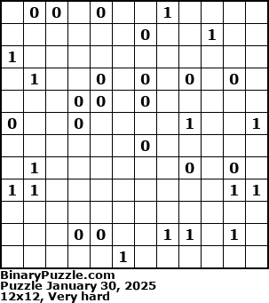 Binary Puzzle